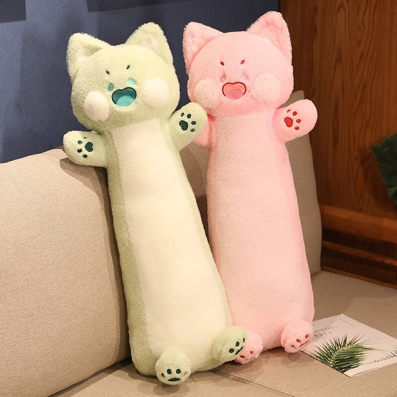 Long Snuggly Fluffy Fox Plushies - Kawaiies - Adorable - Cute - Plushies - Plush - Kawaii