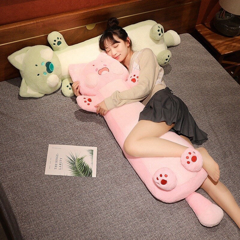 Long Snuggly Fluffy Fox Plushies - Kawaiies - Adorable - Cute - Plushies - Plush - Kawaii