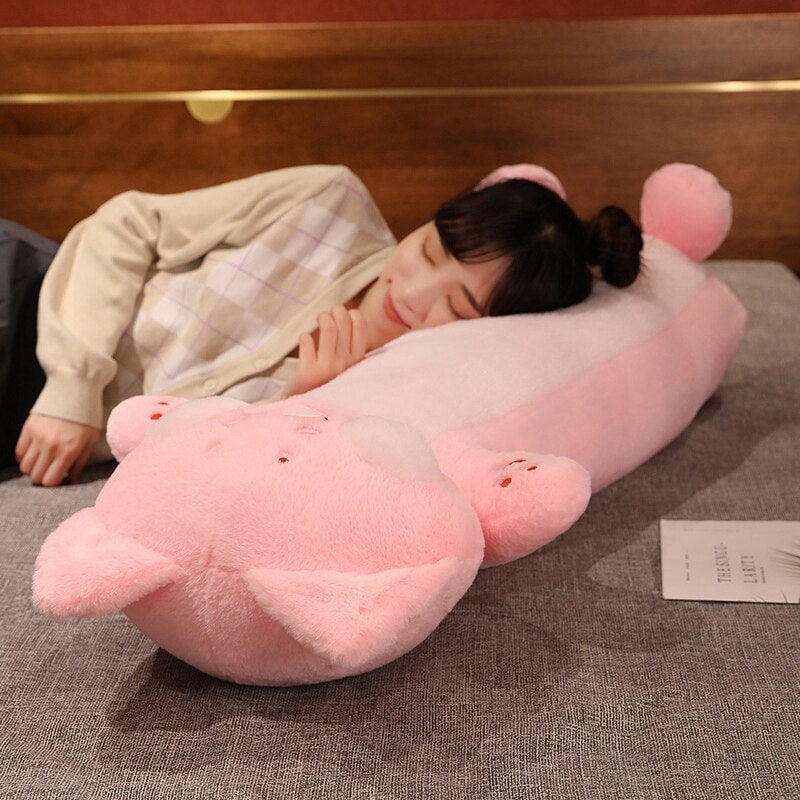Long Snuggly Fluffy Fox Plushies - Kawaiies - Adorable - Cute - Plushies - Plush - Kawaii