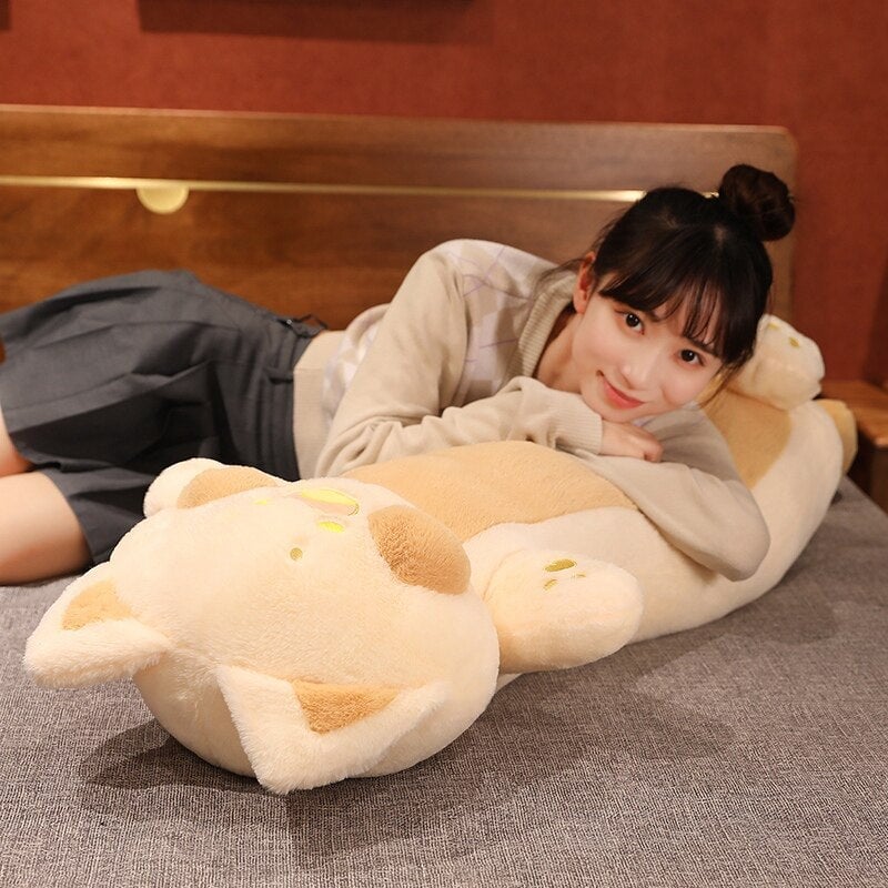 Long Snuggly Fluffy Fox Plushies - Kawaiies - Adorable - Cute - Plushies - Plush - Kawaii