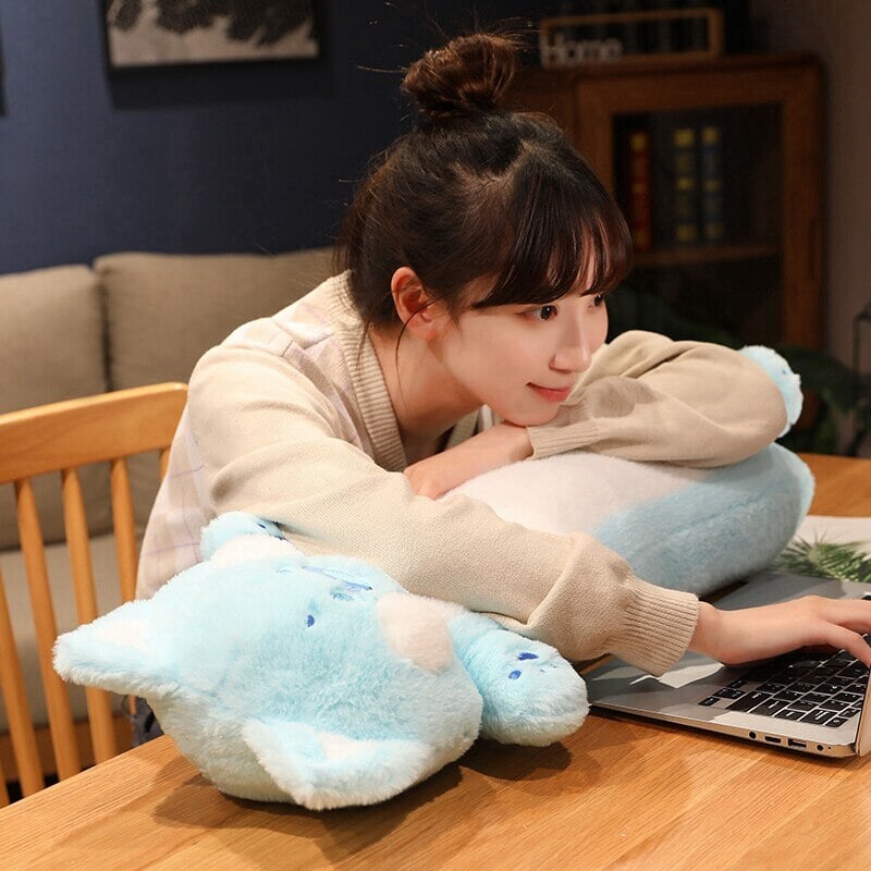 Long Snuggly Fluffy Fox Plushies - Kawaiies - Adorable - Cute - Plushies - Plush - Kawaii