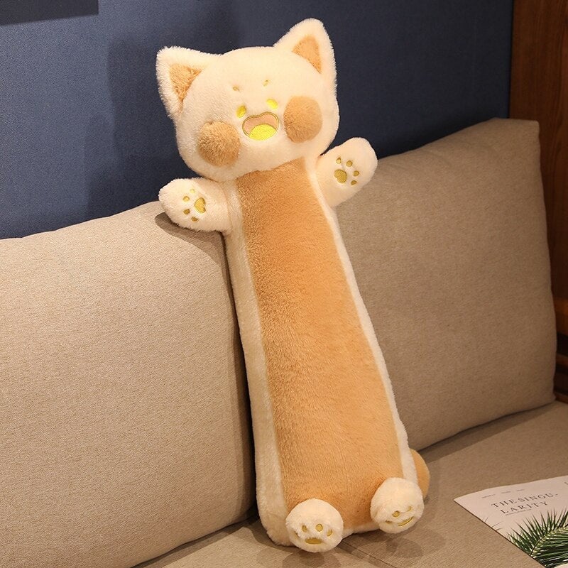 Long Snuggly Fluffy Fox Plushies - Kawaiies - Adorable - Cute - Plushies - Plush - Kawaii