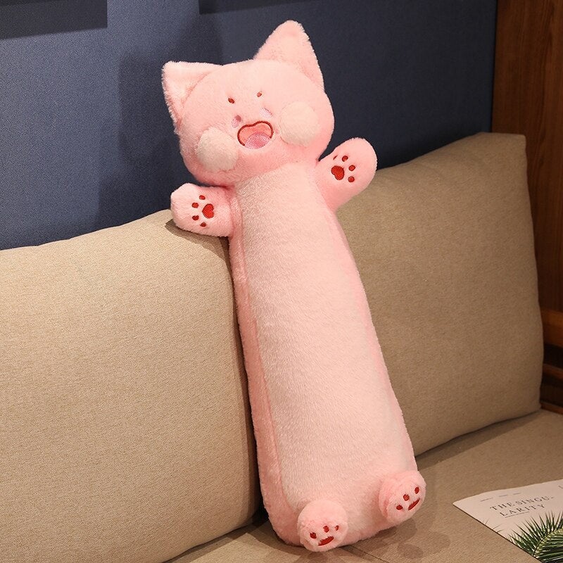 Long Snuggly Fluffy Fox Plushies - Kawaiies - Adorable - Cute - Plushies - Plush - Kawaii