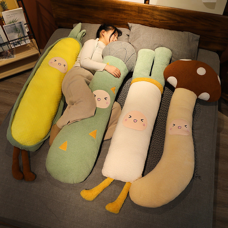 Long Snuggly Kawaii Vegetable Plushies - Kawaiies - Adorable - Cute - Plushies - Plush - Kawaii