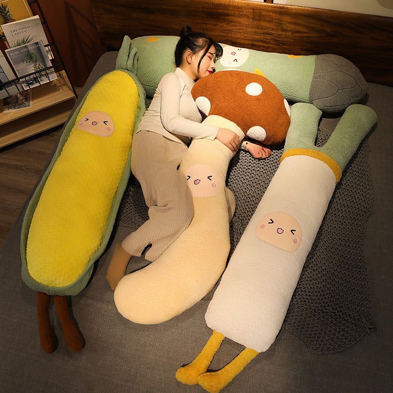 Long Snuggly Kawaii Vegetable Plushies - Kawaiies - Adorable - Cute - Plushies - Plush - Kawaii