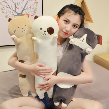 Long Snuggly Kitty Buddies - Kawaiies - Adorable - Cute - Plushies - Plush - Kawaii
