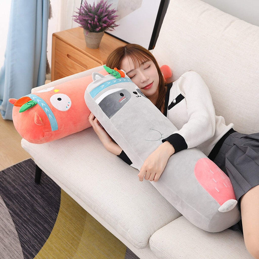 Long Snuggly Native Pig Bear Raccoon Owl Plushie Collection - Kawaiies - Adorable - Cute - Plushies - Plush - Kawaii