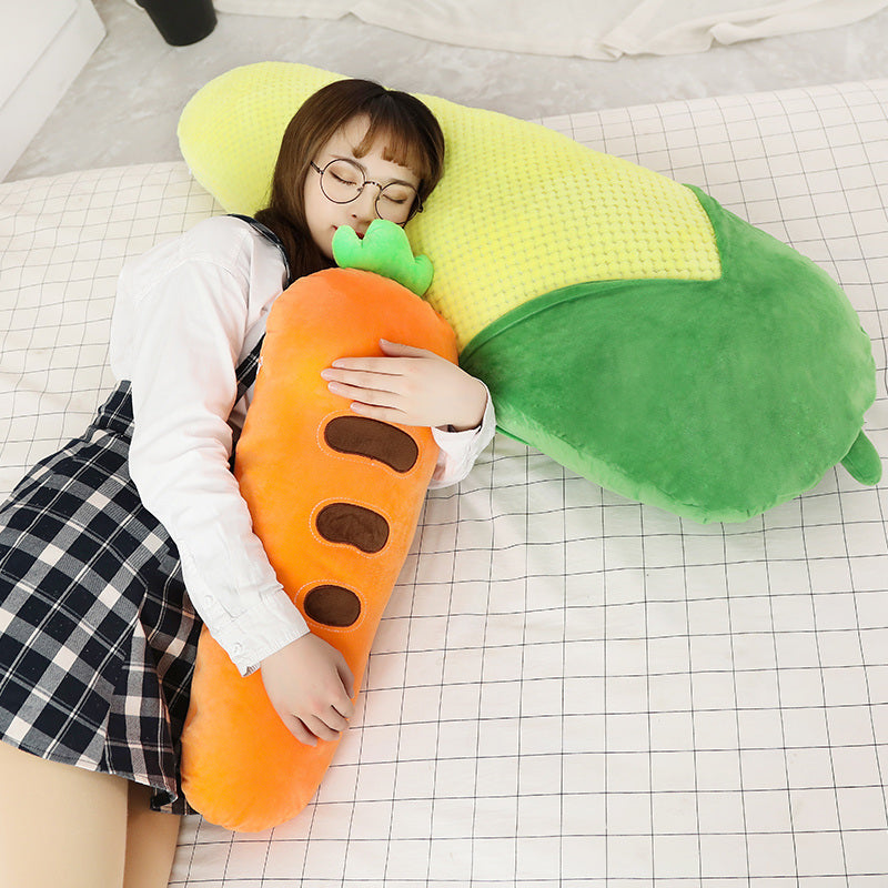 Long Snuggly Vegetables Fruits Plushie Collection - Kawaiies - Adorable - Cute - Plushies - Plush - Kawaii