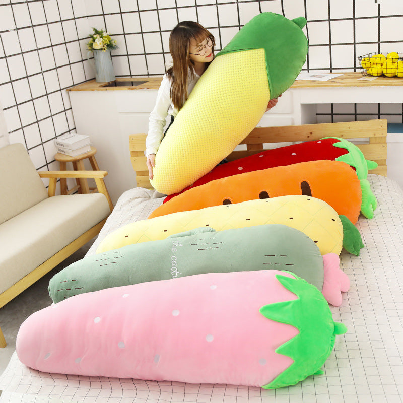 Long Snuggly Vegetables Fruits Plushie Collection - Kawaiies - Adorable - Cute - Plushies - Plush - Kawaii