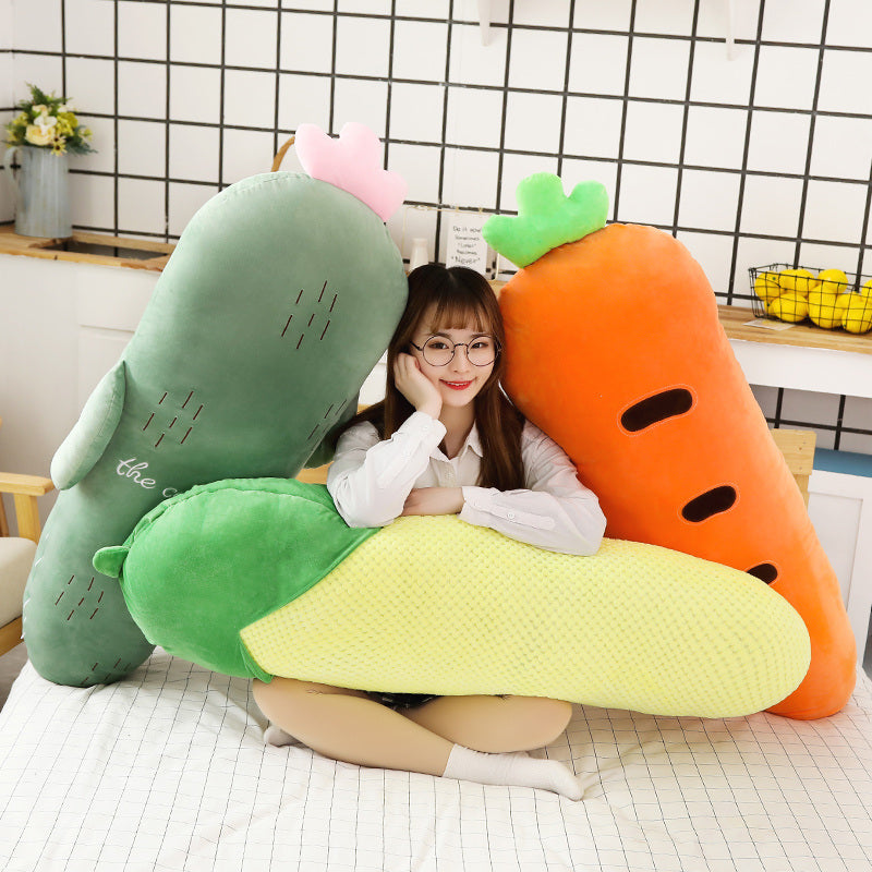 Long Snuggly Vegetables Fruits Plushie Collection - Kawaiies - Adorable - Cute - Plushies - Plush - Kawaii