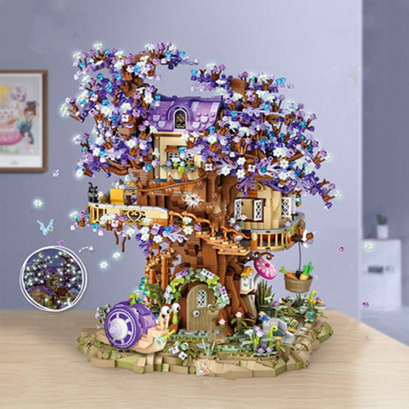 Fantasy Magical Tree House Nano Building Set - Kawaiies - Adorable - Cute - Plushies - Plush - Kawaii