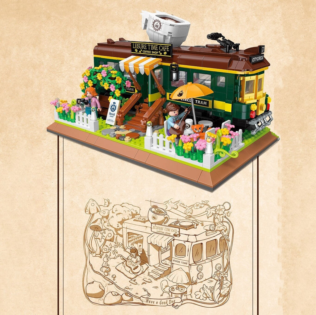 Macchiato Orient Express Micro Building Blocks - Kawaiies - Adorable - Cute - Plushies - Plush - Kawaii