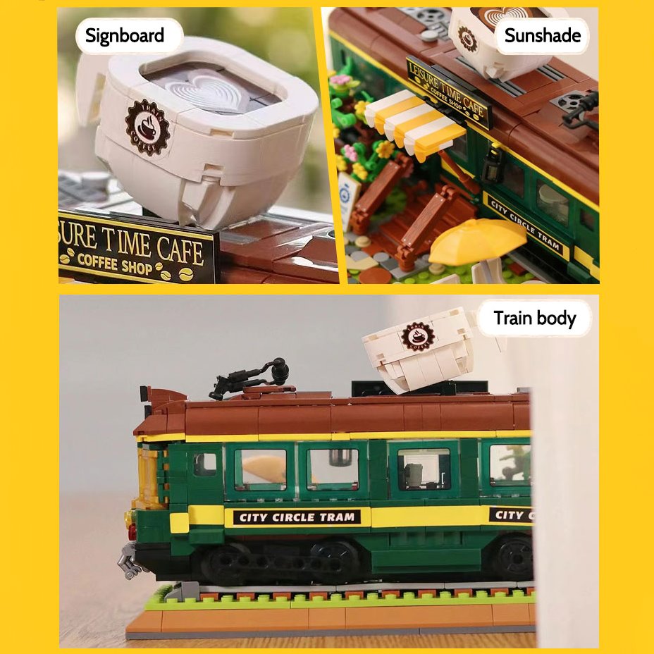 Macchiato Orient Express Micro Building Blocks - Kawaiies - Adorable - Cute - Plushies - Plush - Kawaii