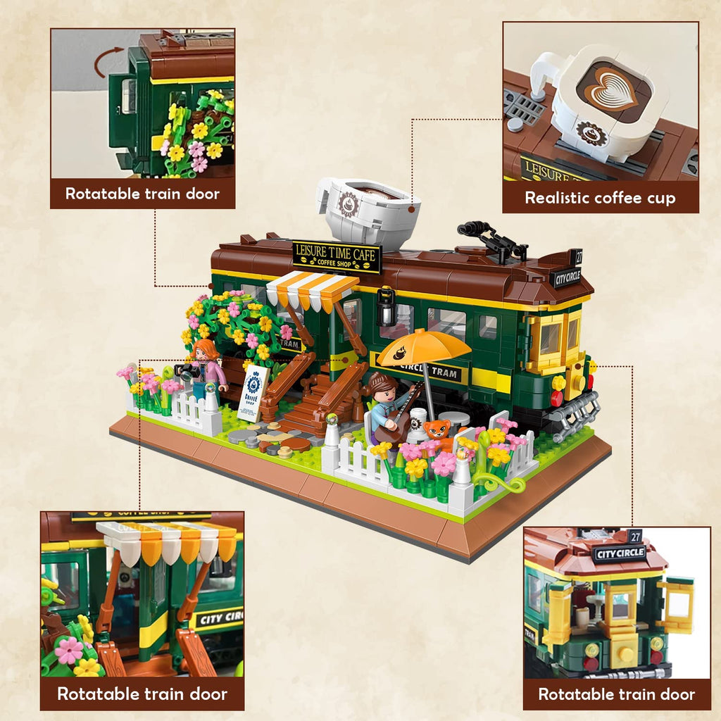 Macchiato Orient Express Micro Building Blocks - Kawaiies - Adorable - Cute - Plushies - Plush - Kawaii