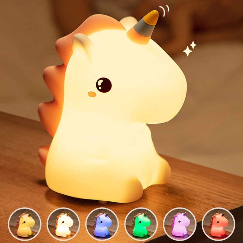 Magical Unicorn LED Night Light - Kawaiies - Adorable - Cute - Plushies - Plush - Kawaii
