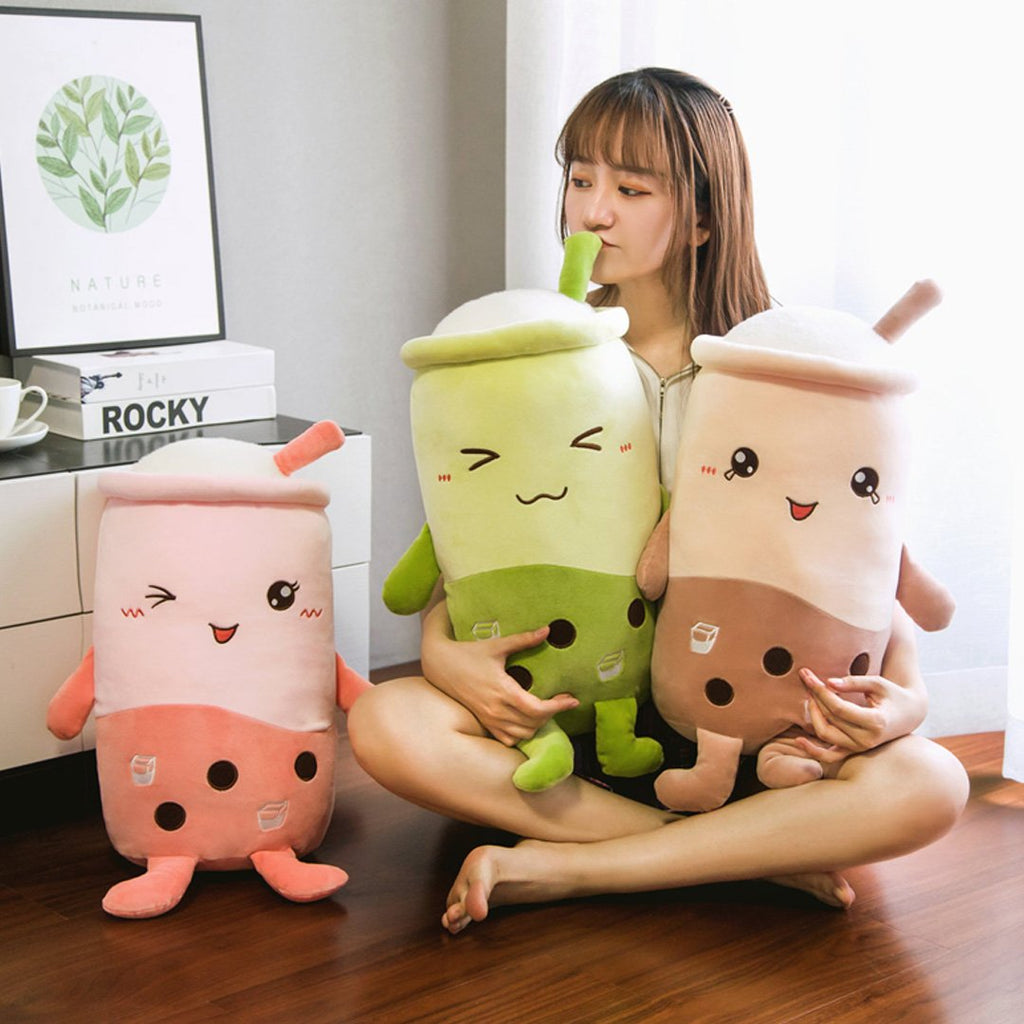 Matcha Bubble Tea Plush - Kawaiies - Adorable - Cute - Plushies - Plush - Kawaii