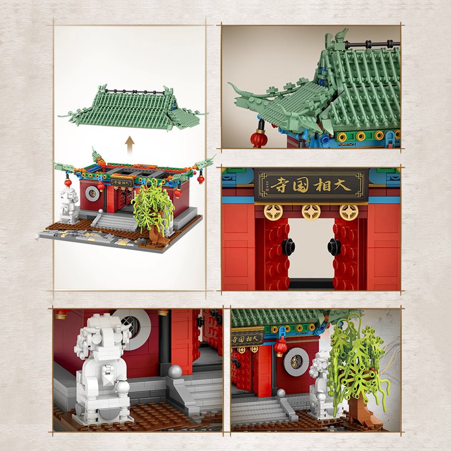Micro Classic Asia Building Set - Kawaiies - Adorable - Cute - Plushies - Plush - Kawaii