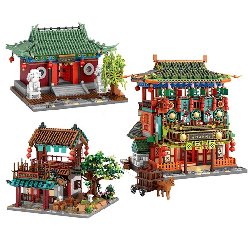 Micro Classic Asia Building Set - Kawaiies - Adorable - Cute - Plushies - Plush - Kawaii