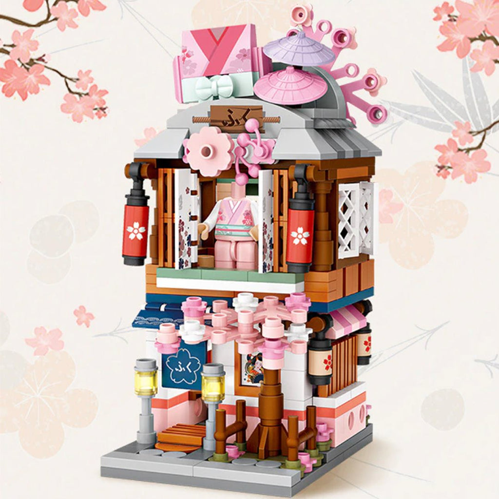 Micro Cute Japanese Stalls Building Sets - Kawaiies - Adorable - Cute - Plushies - Plush - Kawaii