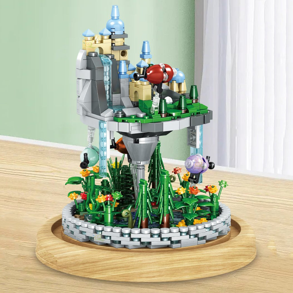 Micro Mystic Castle in Dome Building Set - Kawaiies - Adorable - Cute - Plushies - Plush - Kawaii