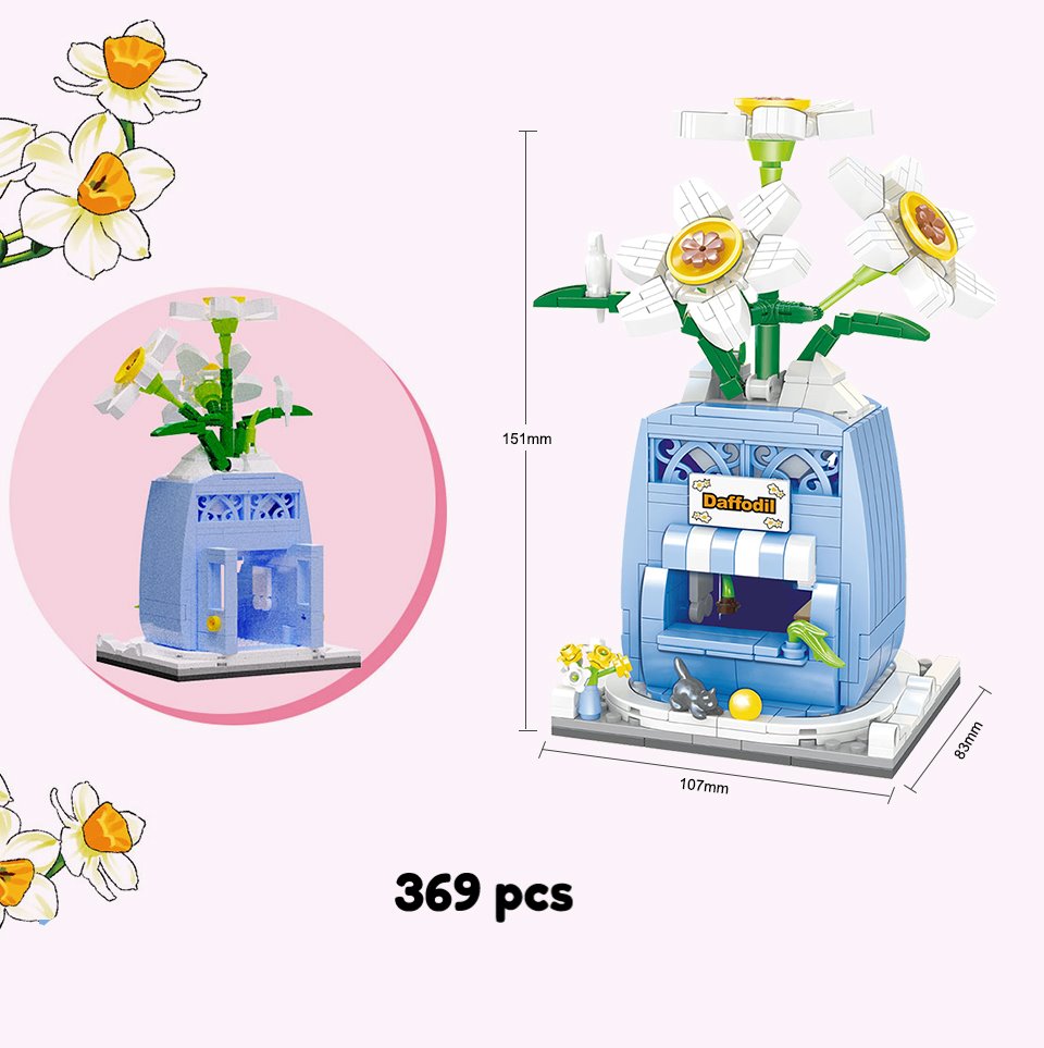 Micro Roses Daffodils Lily and Chrysanthemums Stores - Kawaiies - Adorable - Cute - Plushies - Plush - Kawaii