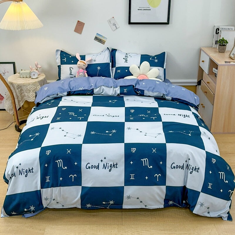 Midnight Sleeping Bear Bedding Set - Kawaiies - Adorable - Cute - Plushies - Plush - Kawaii