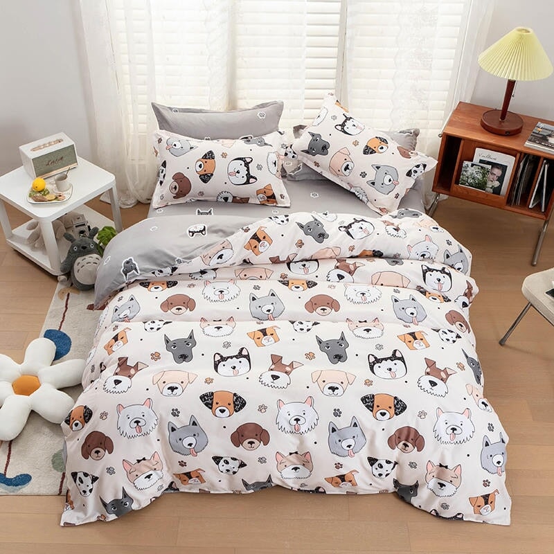 Millions of Dog Bedding Sets - Kawaiies - Adorable - Cute - Plushies - Plush - Kawaii