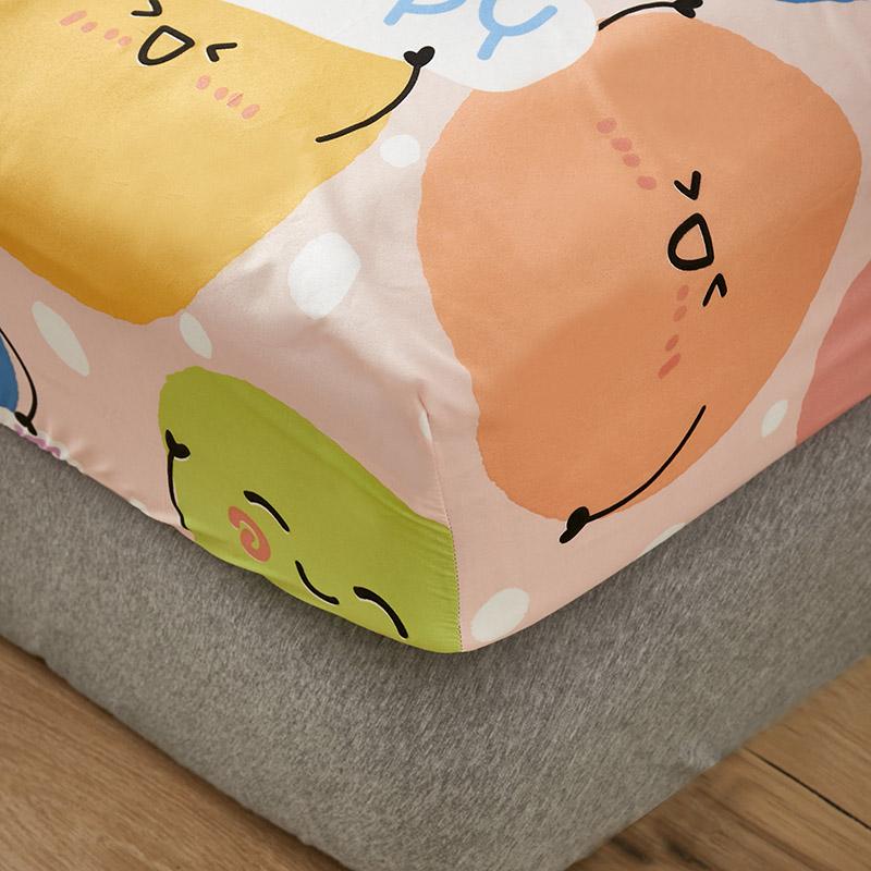 Millions of Happy Emojis Fitted Bedsheet - Kawaiies - Adorable - Cute - Plushies - Plush - Kawaii
