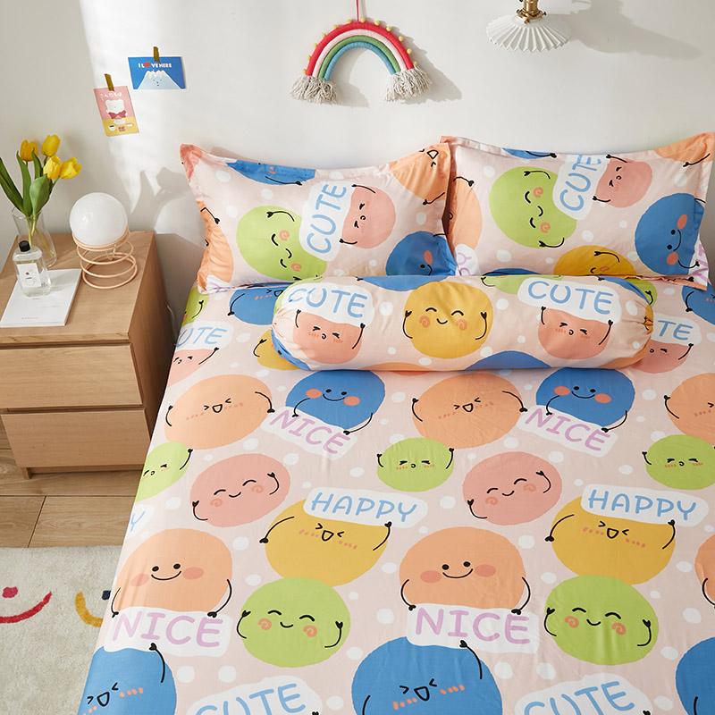 Millions of Happy Emojis Fitted Bedsheet - Kawaiies - Adorable - Cute - Plushies - Plush - Kawaii