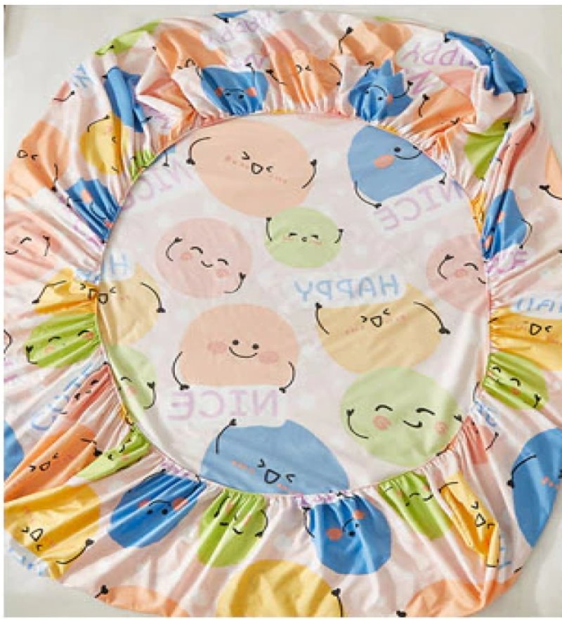 Millions of Happy Emojis Fitted Bedsheet - Kawaiies - Adorable - Cute - Plushies - Plush - Kawaii