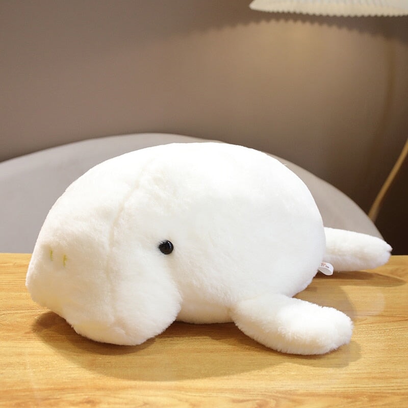 kawaiies-softtoys-plushies-kawaii-plush-Milo the Fluffy White Manatee Plush | NEW Soft toy 