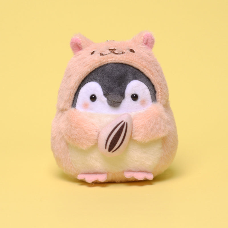 Mini Kawaii Chubby Penguin Hamster Keyring Pendant - Kawaiies - Adorable - Cute - Plushies - Plush - Kawaii