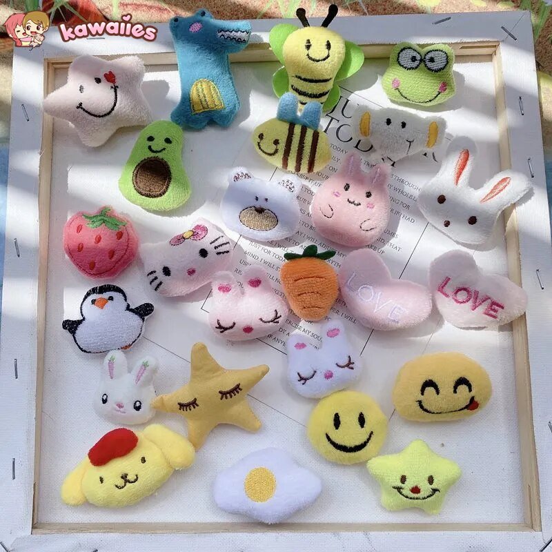 kawaiies-softtoys-plushies-kawaii-plush-Mini Plushie Prizes for Mini Claw Machine Collection 2 Toys With a hole 20pc 