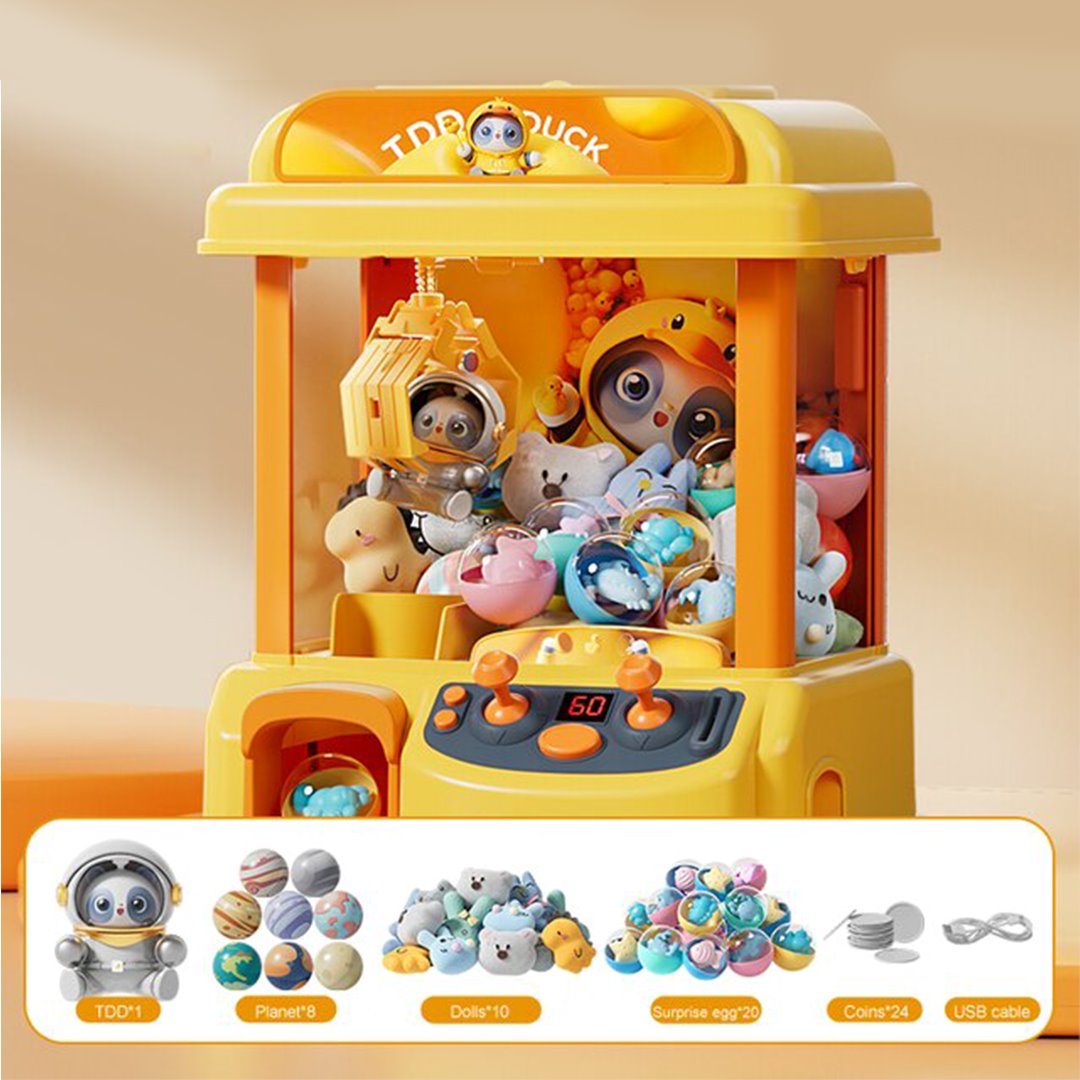 Mini 'TDD Duck' Claw Machine Toy - Kawaiies - Adorable - Cute - Plushies - Plush - Kawaii