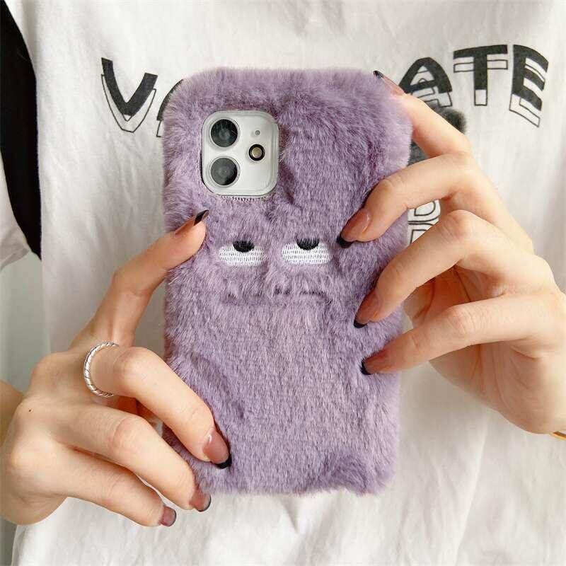 Moody Monster Plush iPhone Case - Kawaiies - Adorable - Cute - Plushies - Plush - Kawaii