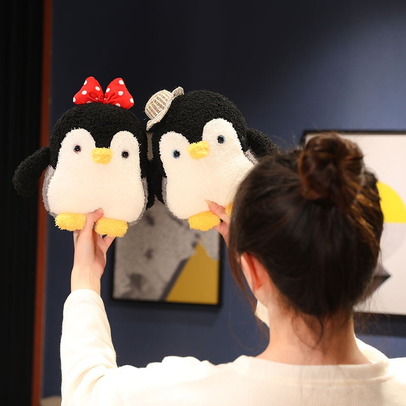 Mumble and Frosty the Fluffy Penguin Plushie | NEW - Kawaiies - Adorable - Cute - Plushies - Plush - Kawaii