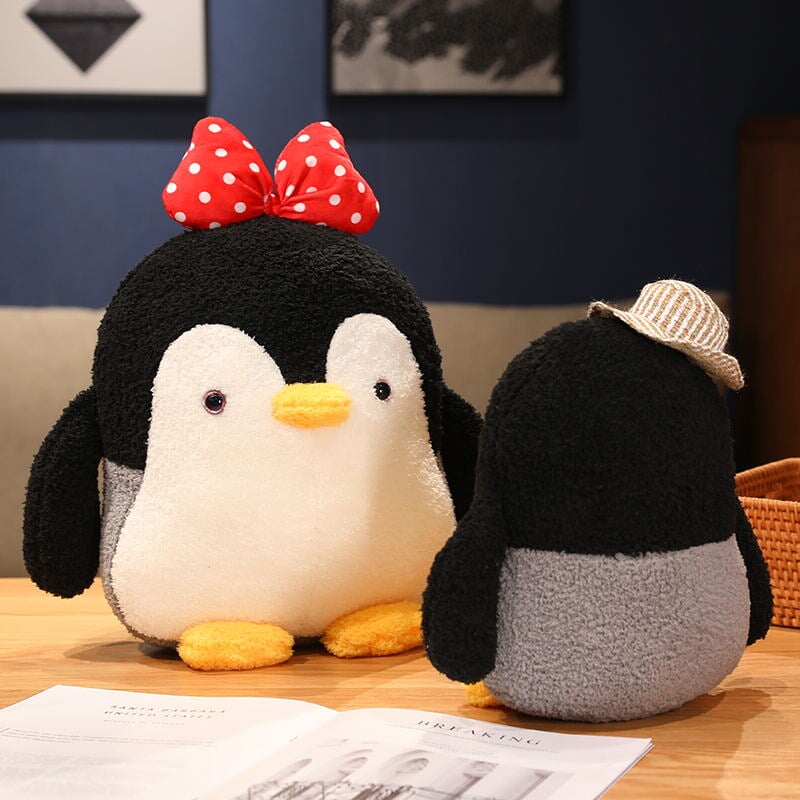 Mumble and Frosty the Fluffy Penguin Plushie | NEW - Kawaiies - Adorable - Cute - Plushies - Plush - Kawaii