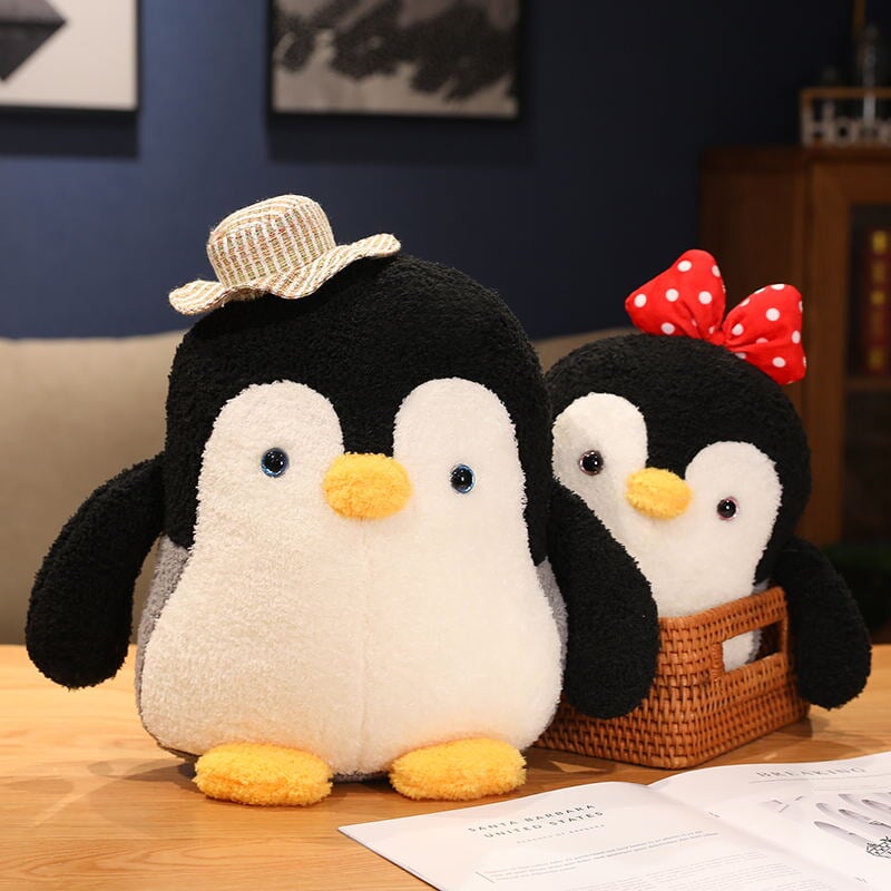 Mumble and Frosty the Fluffy Penguin Plushie | NEW - Kawaiies - Adorable - Cute - Plushies - Plush - Kawaii