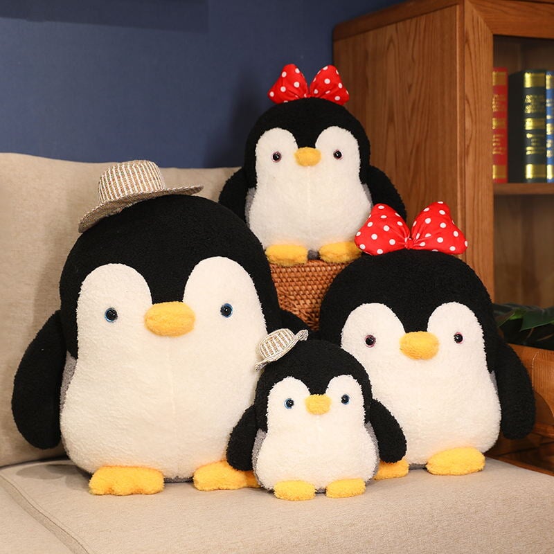 Mumble and Frosty the Fluffy Penguin Plushie | NEW - Kawaiies - Adorable - Cute - Plushies - Plush - Kawaii