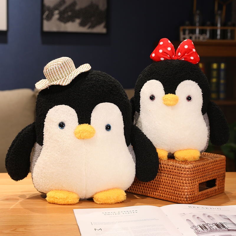 Mumble and Frosty the Fluffy Penguin Plushie | NEW - Kawaiies - Adorable - Cute - Plushies - Plush - Kawaii