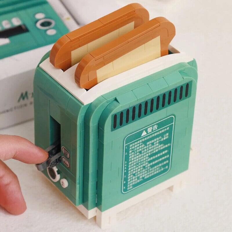 My Deluxe Toaster Machine Building Blocks - Kawaiies - Adorable - Cute - Plushies - Plush - Kawaii