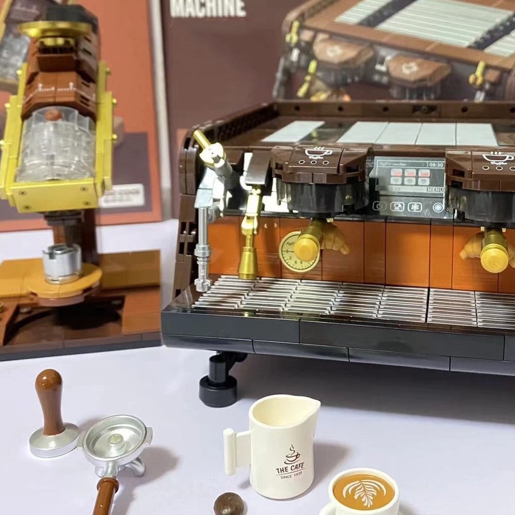 My Espresso Coffee Deluxe Machine Building Blocks - Kawaiies - Adorable - Cute - Plushies - Plush - Kawaii