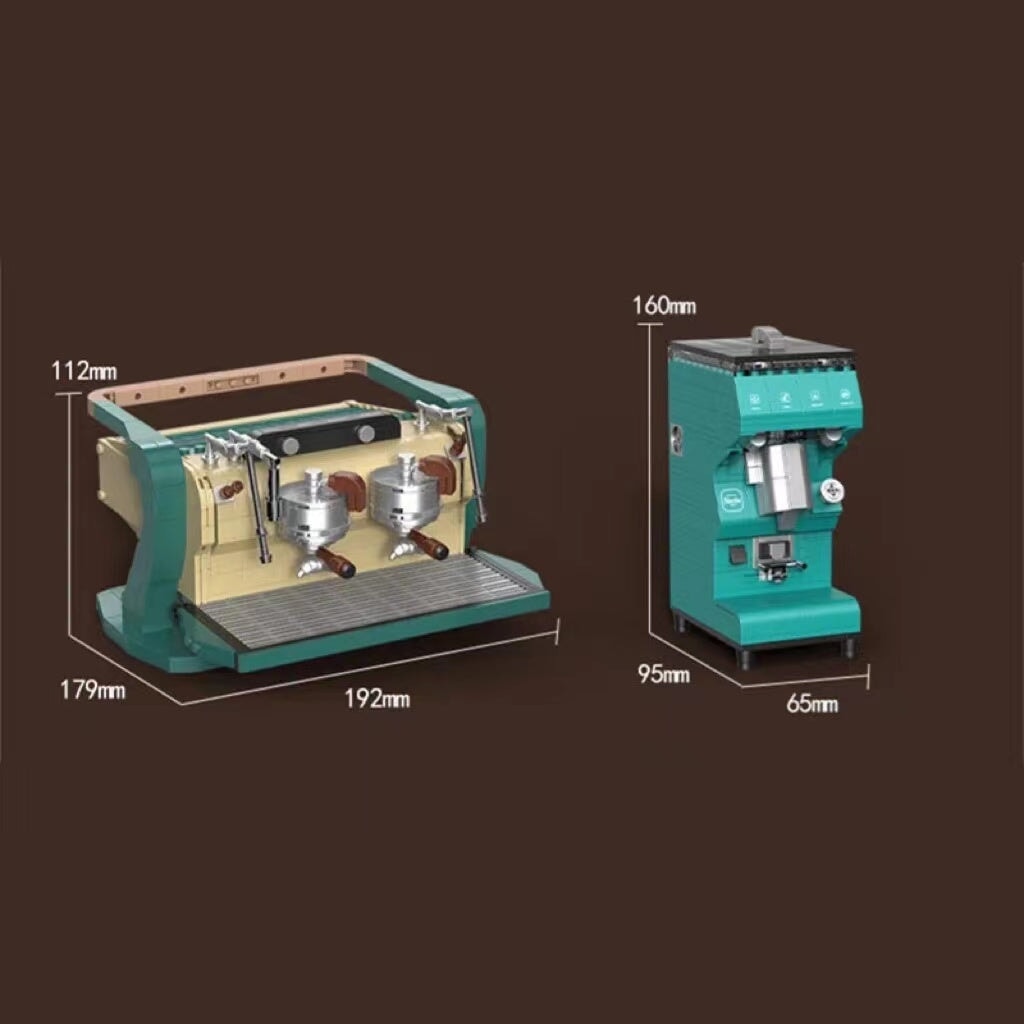 My Espresso Coffee Deluxe Machine Building Blocks – Kawaiies