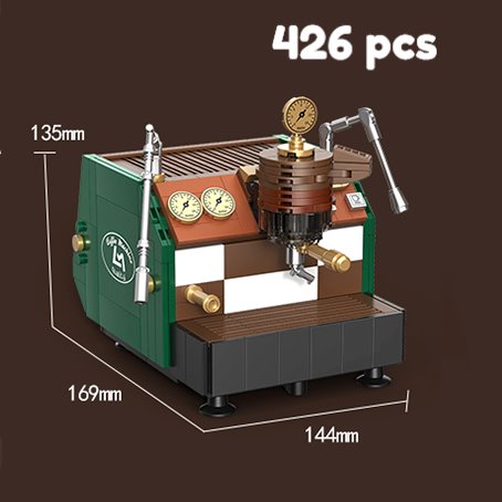 My Espresso Coffee Deluxe Machine Building Blocks - Kawaiies - Adorable - Cute - Plushies - Plush - Kawaii