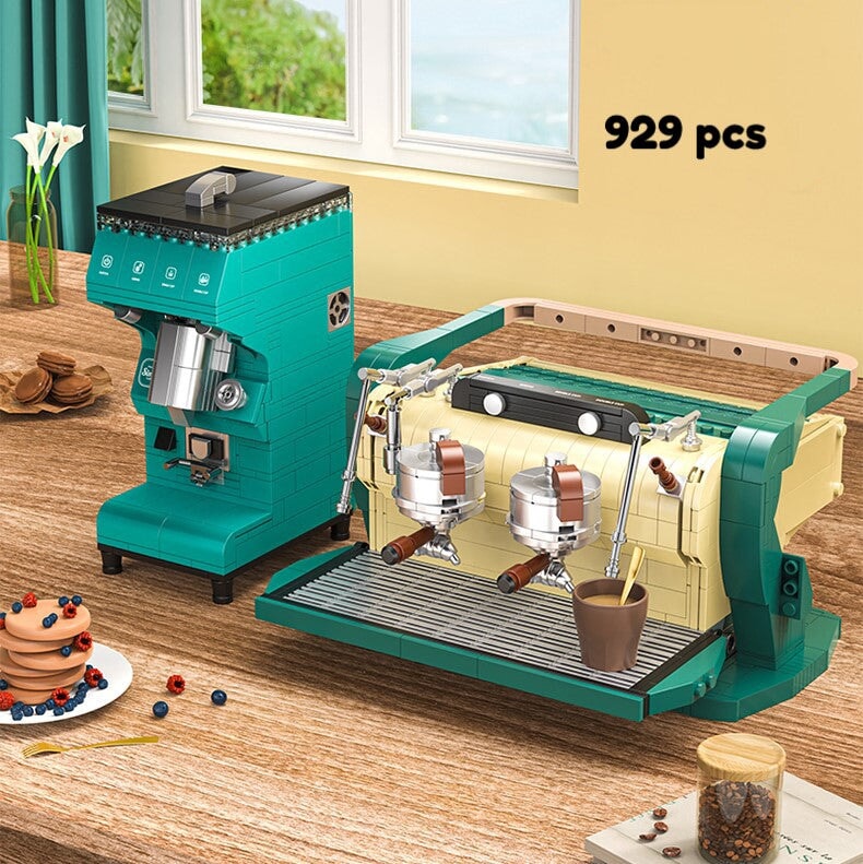 My Espresso Coffee Deluxe Machine Building Blocks – Kawaiies