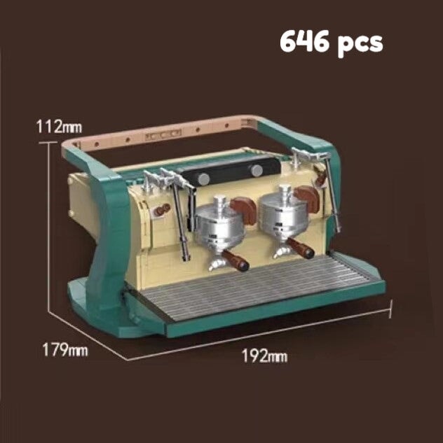 My Espresso Coffee Deluxe Machine Building Blocks - Kawaiies - Adorable - Cute - Plushies - Plush - Kawaii