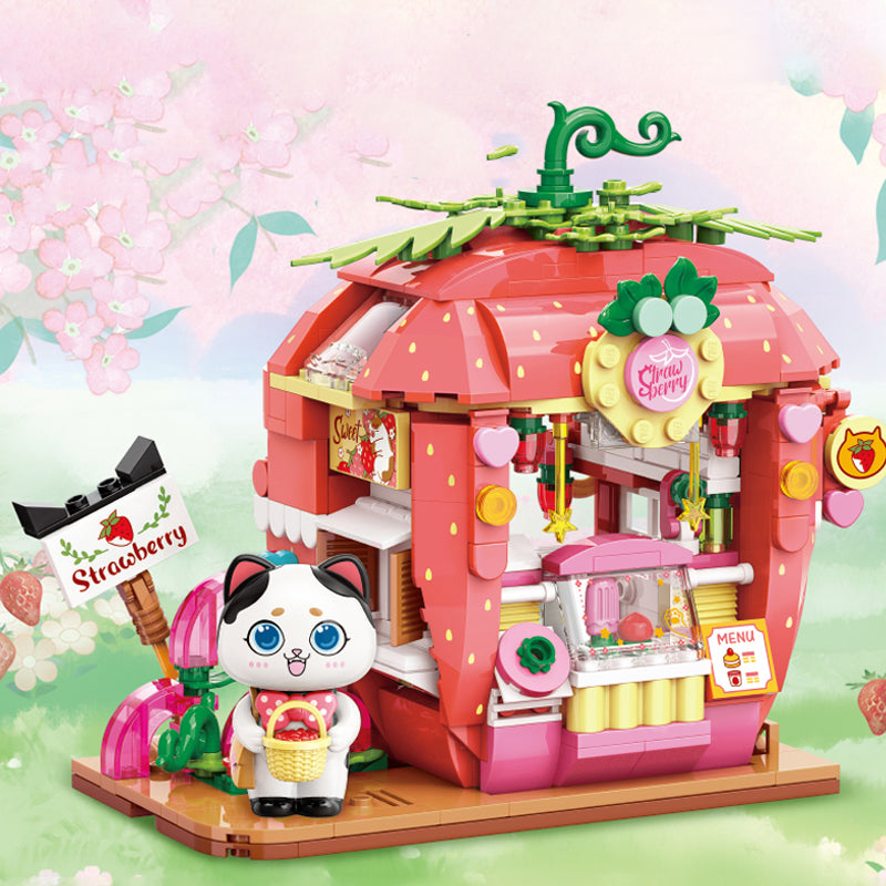 My little Restaurants Building Set - Kawaiies - Adorable - Cute - Plushies - Plush - Kawaii