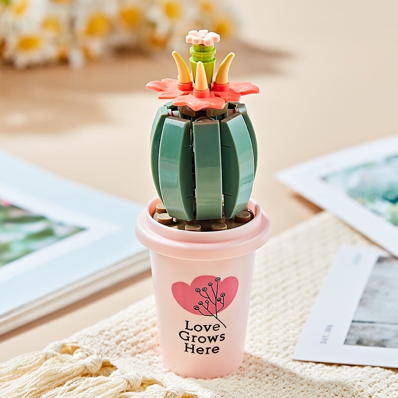 kawaiies-softtoys-plushies-kawaii-plush-My Timeless and Cheerful Flower in a Pot Building Blocks | NEW Build it 12 