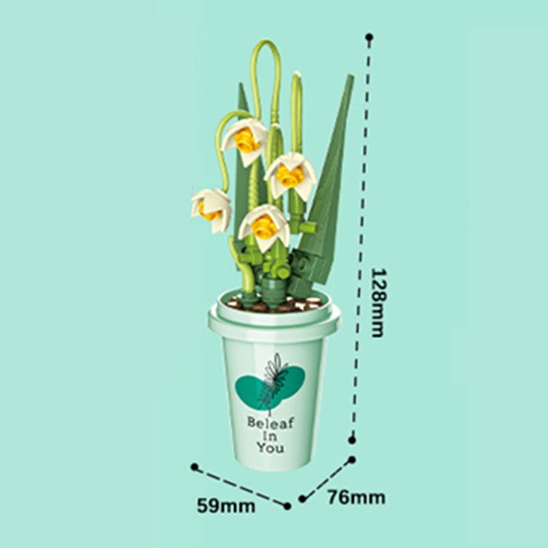 kawaiies-softtoys-plushies-kawaii-plush-My Timeless and Cheerful Flower in a Pot Building Blocks | NEW Build it 