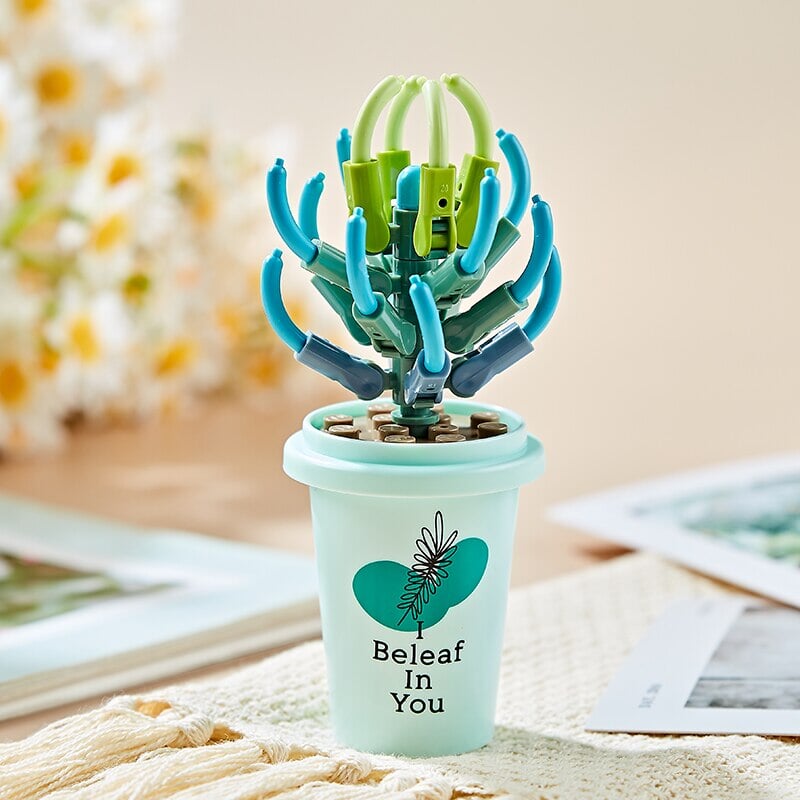 kawaiies-softtoys-plushies-kawaii-plush-My Timeless and Cheerful Flower in a Pot Building Blocks | NEW Build it 5 